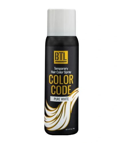 BTL Color Code Temporary Hair Color Spray-On! Vibrant & Easy to Wash | Fast Drying (3oz/80g)