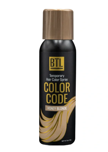 BTL Color Code Temporary Hair Color Spray-On! Vibrant & Easy to Wash | Fast Drying (3oz/80g)