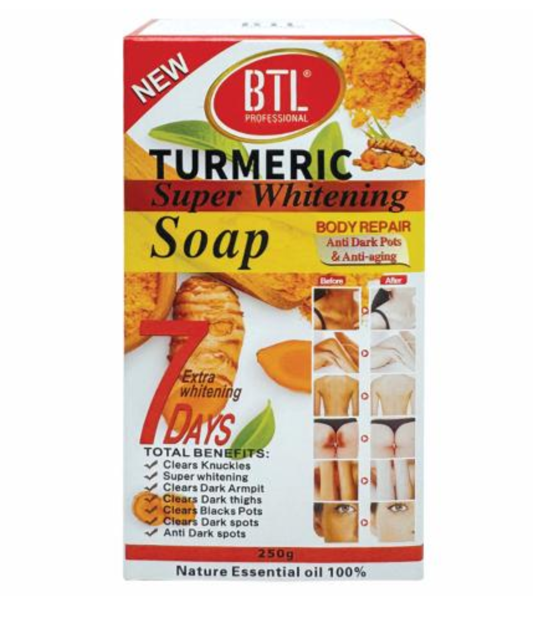 BTL Super Whitening Soap 250g