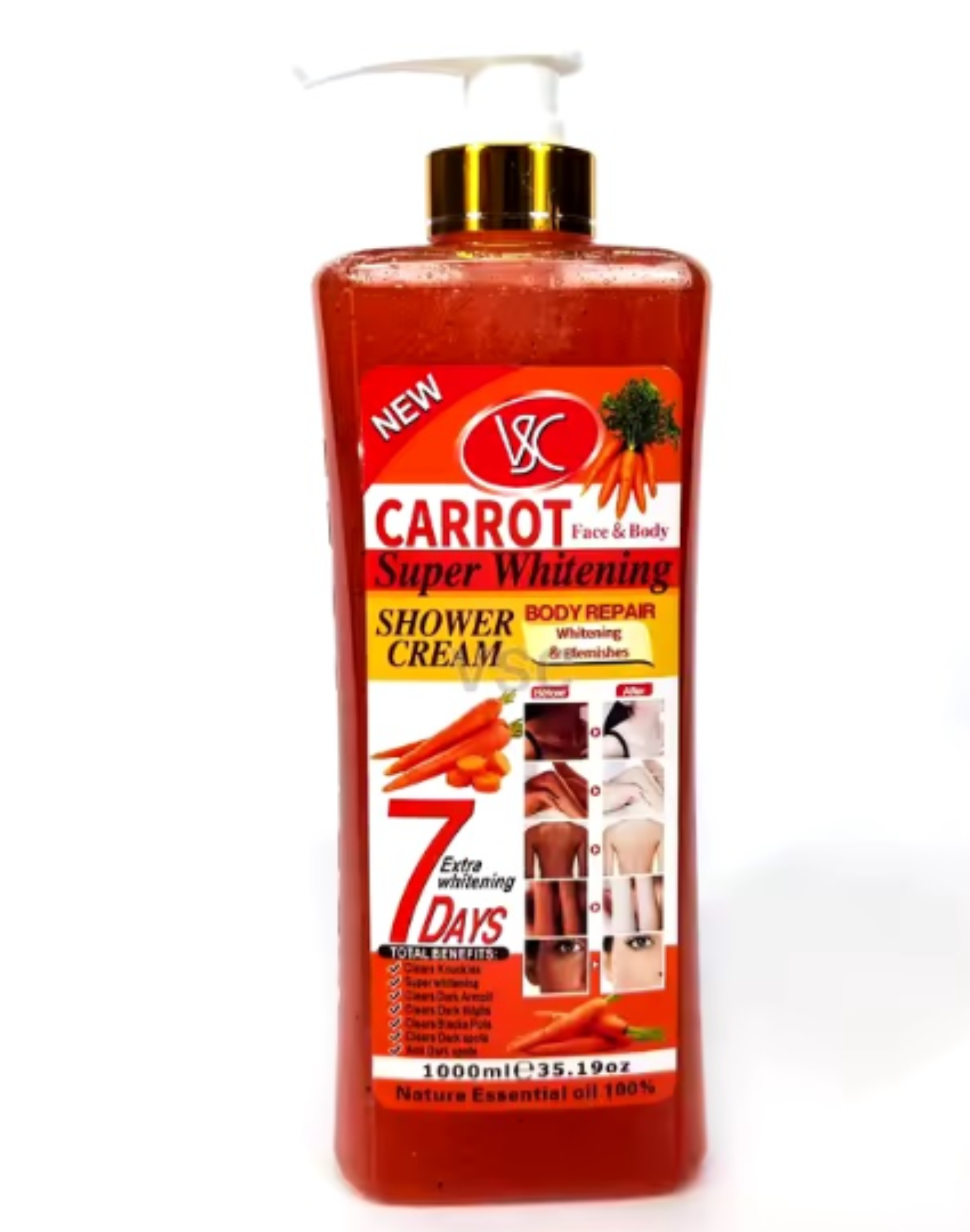 BTL  Super whitening shower cream 1000ml