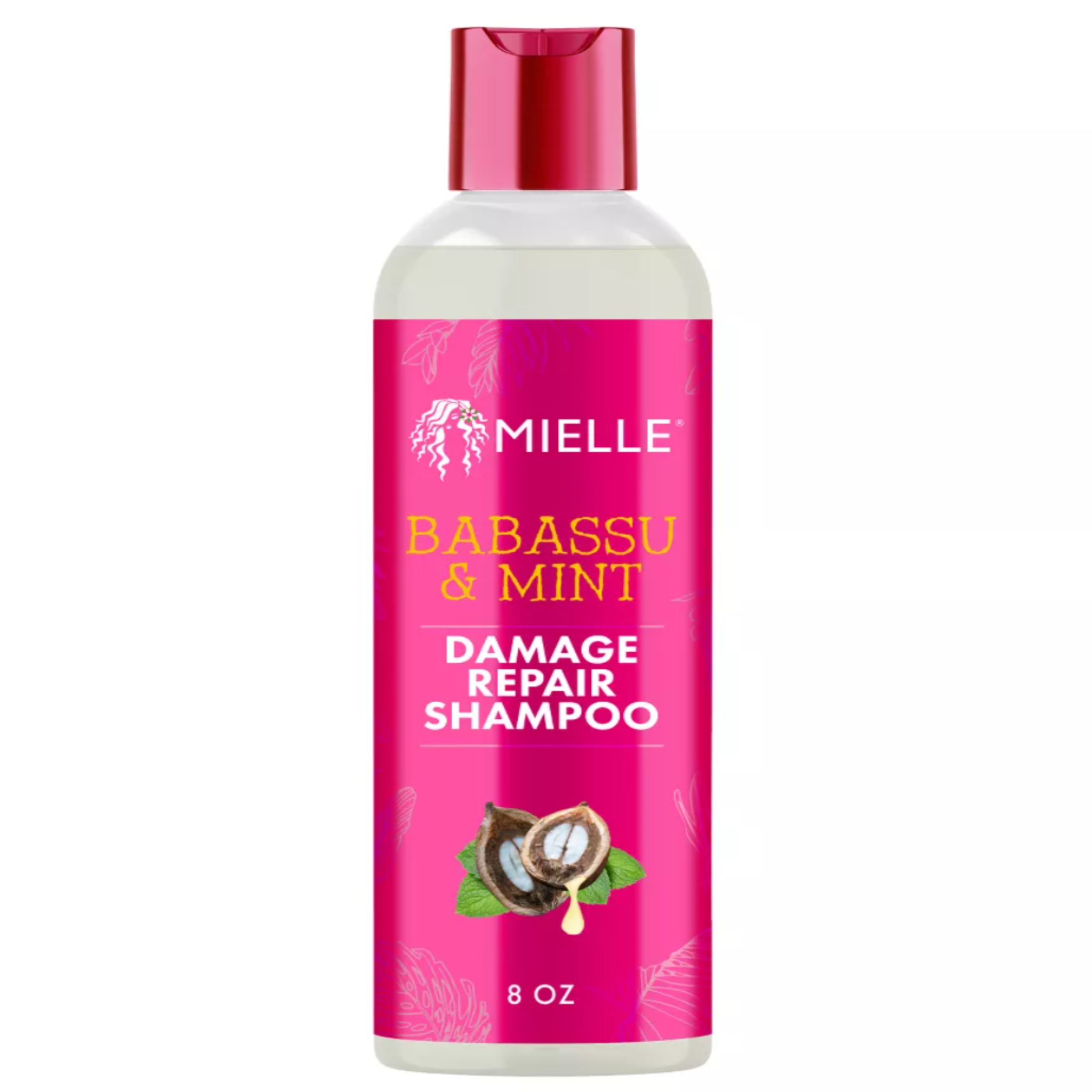 Mielle Organics Babassu & Mint Damage Repair Shampoo - 8 fl oz