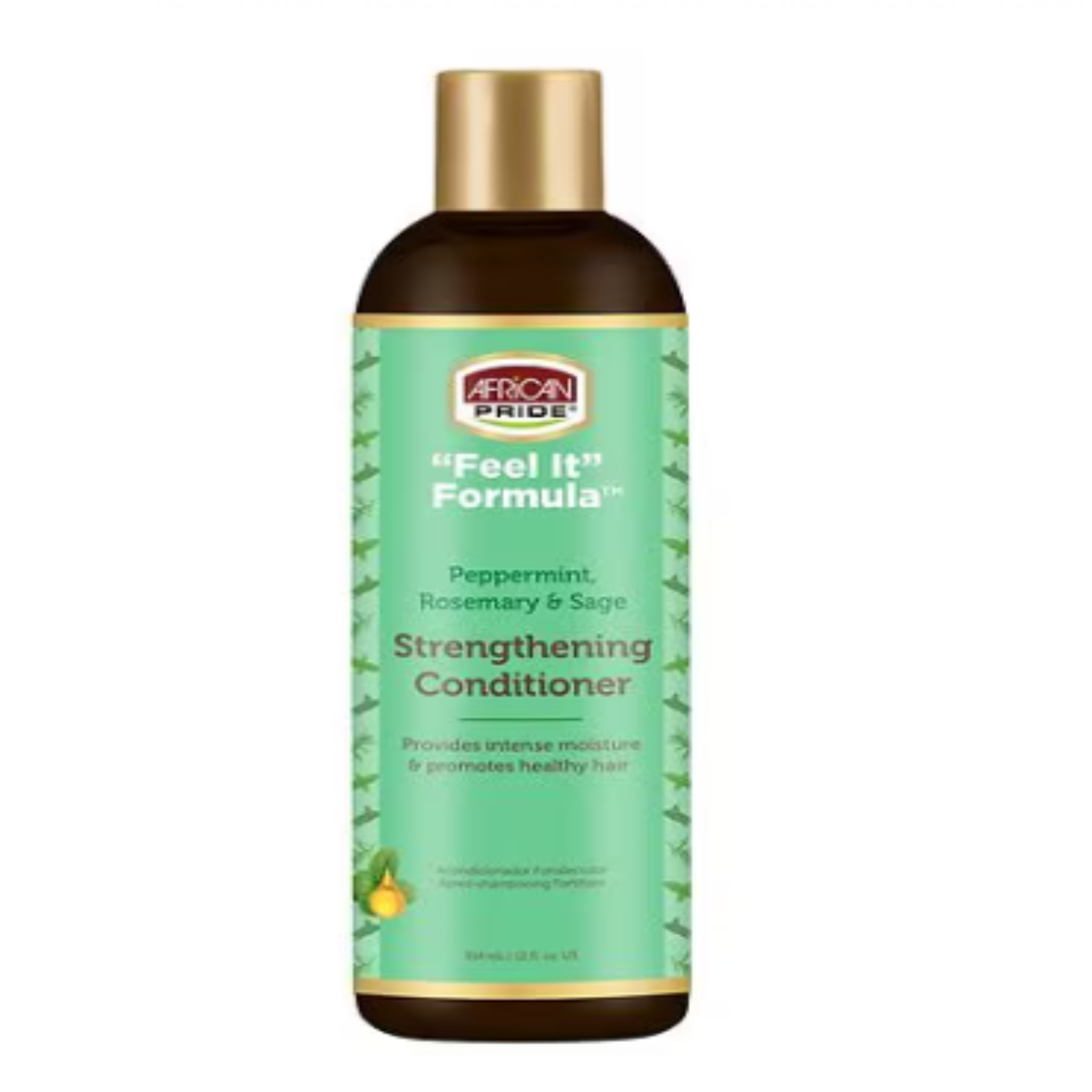 African Pride Feel It Formula Peppermint Rosemary Sage Strengthening Conditioner - 12 fl oz
